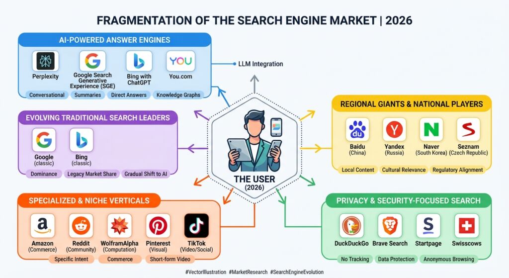 Top 50 Search Engines List