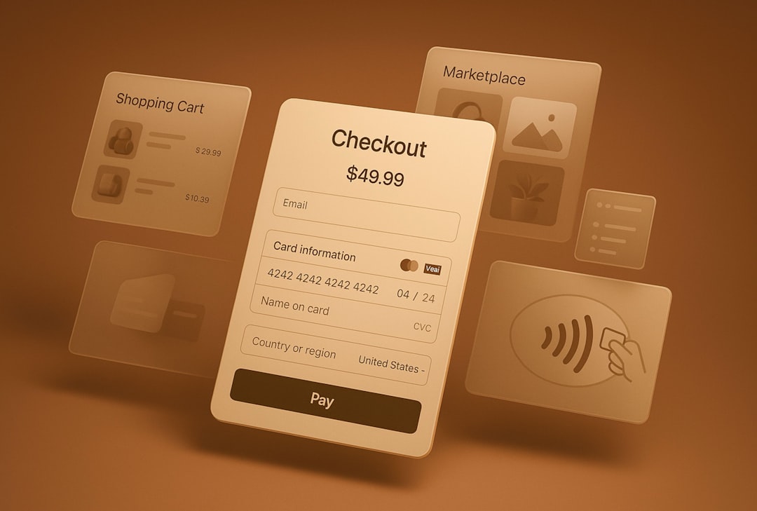 Modern mobile e-commerce order confirmation page design showing trust signals and tracking info
