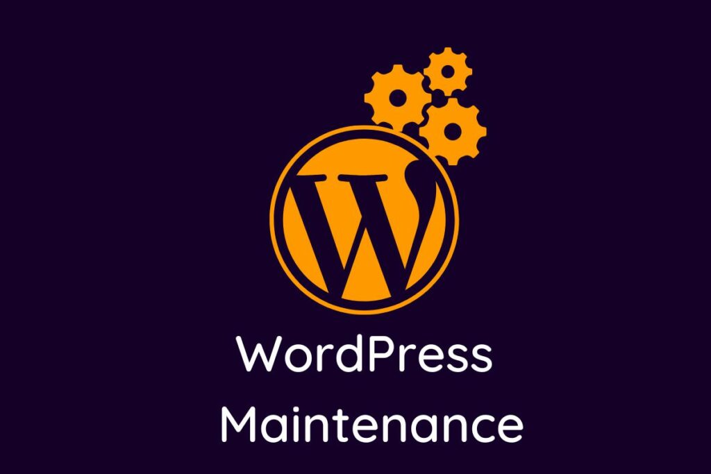 wordpress maintenance