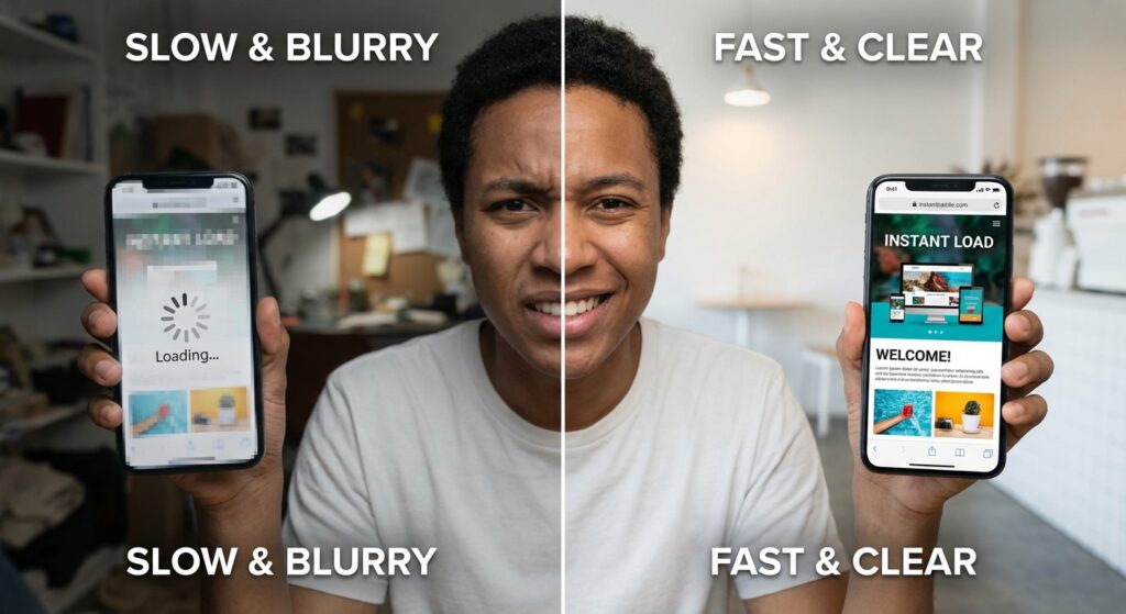 fix largest contentful paint wordpress elementor