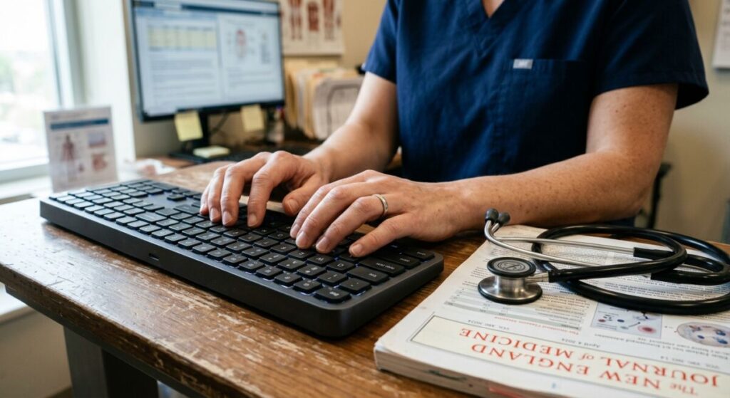 Comparison of specialized medical search engines including PubMed, Cochrane, and TRIP Database