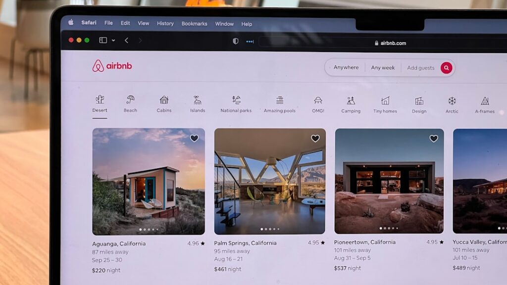 Mockup of a high-converting real estate landing page with IDX integration