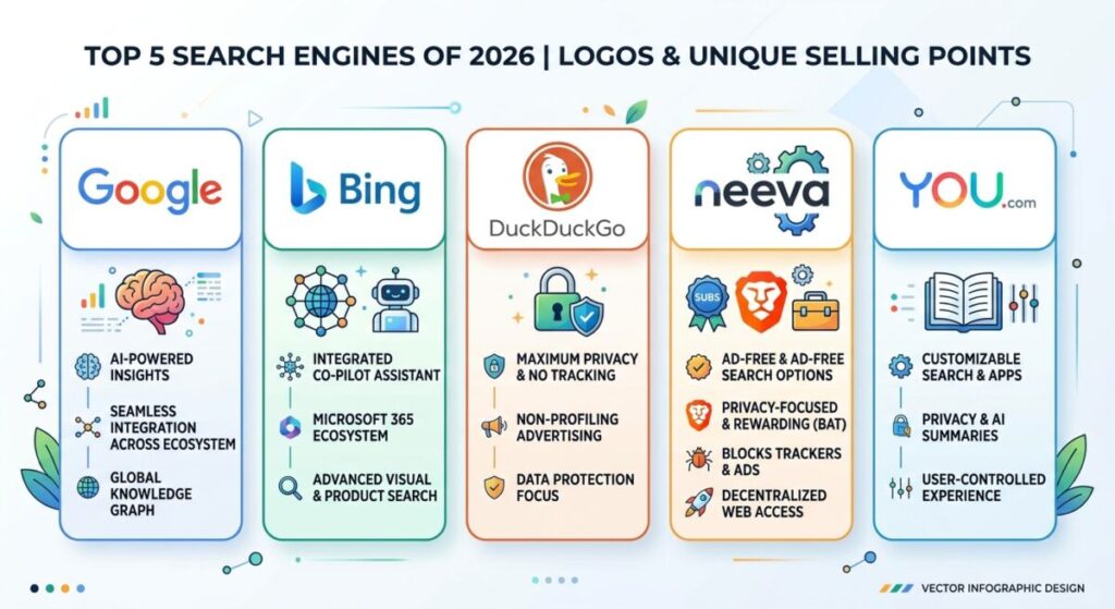 Top Search Engines List