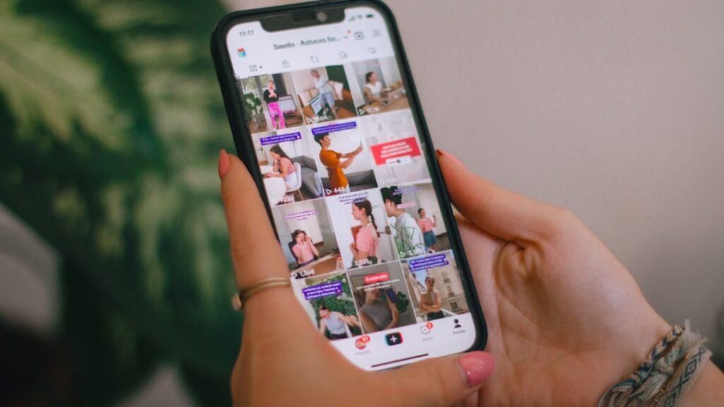 Real estate agent conducting a live virtual open house via TikTok Live