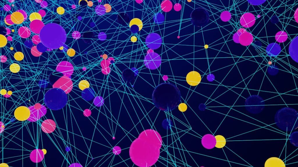 Visual representation of decentralized video search networks in 2026