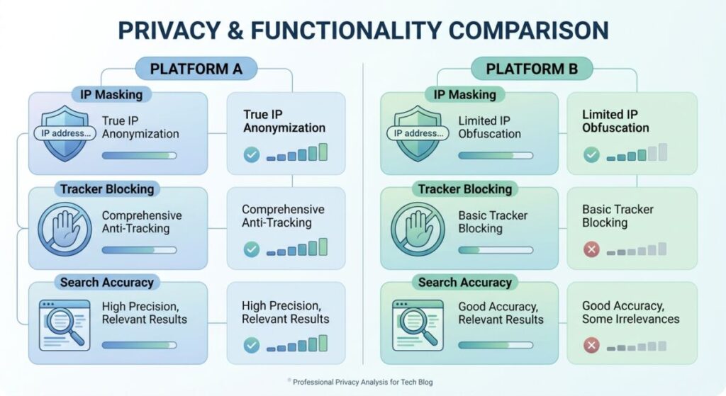 duckduckgo vs start page for online privacy