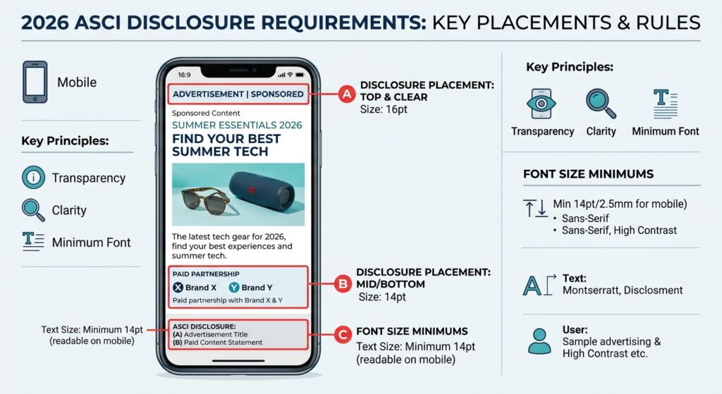 ASCI guidelines for AI-generated influencers 2026