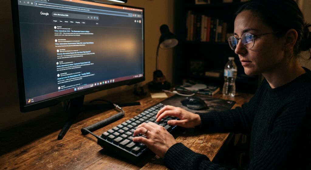 list of video search engines that aren't youtube