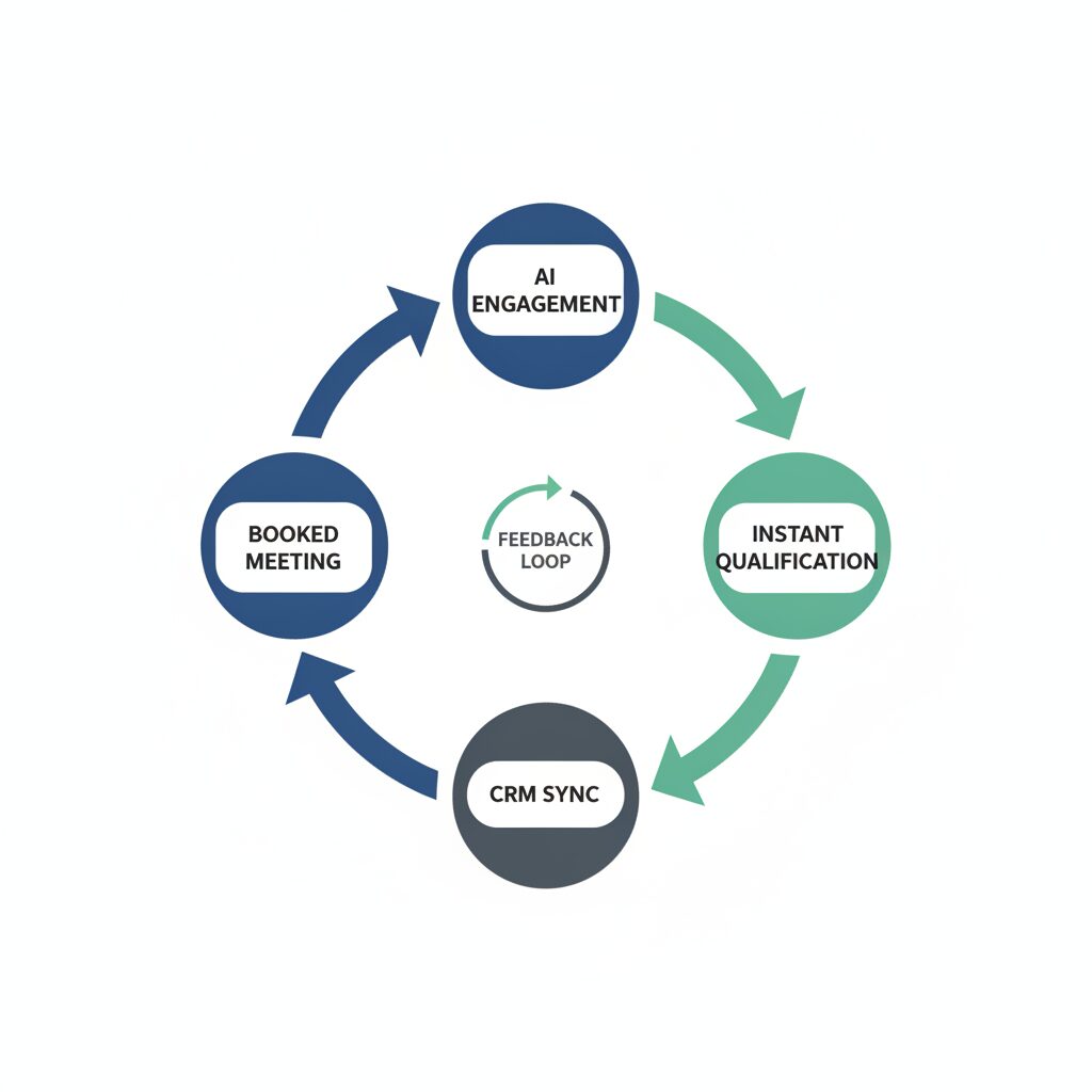 Ai lead conversion strategy clean professional