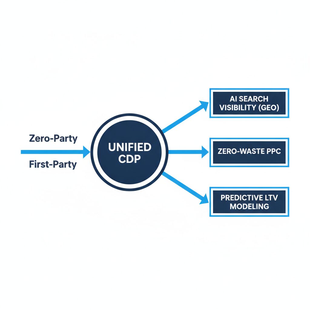 First party data strategy 2026 professional clean
