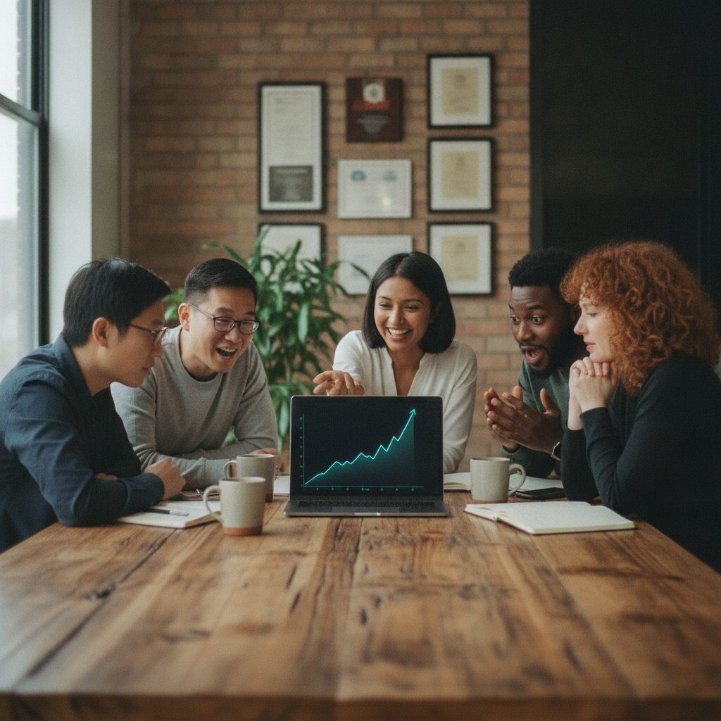 Growth loop strategy hyper realistic