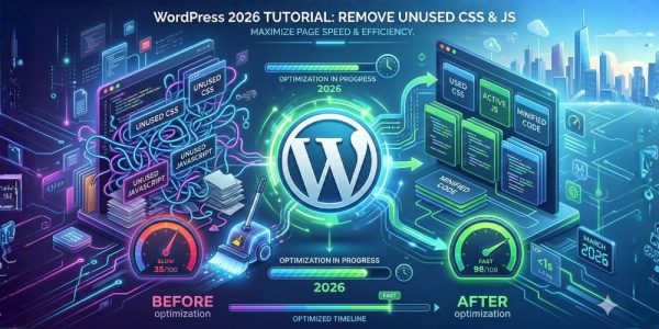 Remove Unused CSS and Javascript WordPress