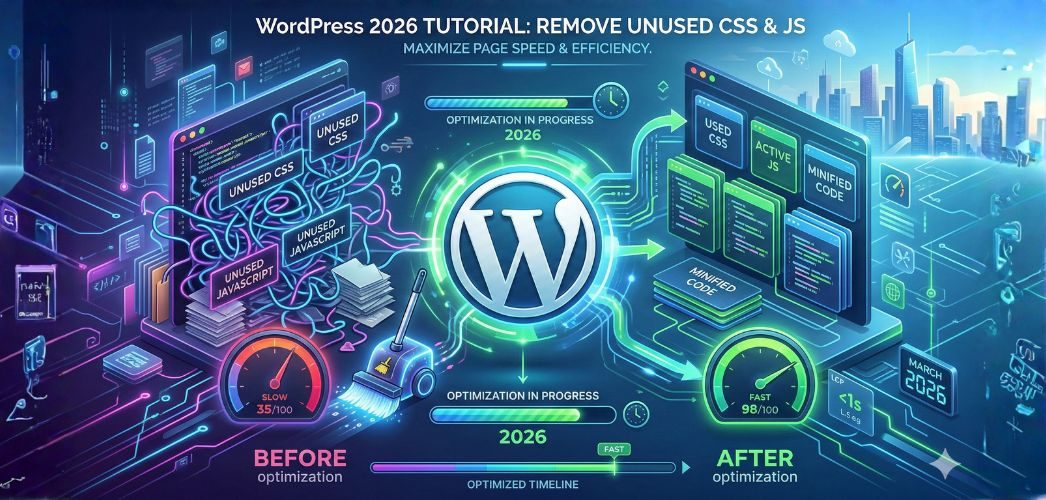 Remove Unused CSS and Javascript WordPress