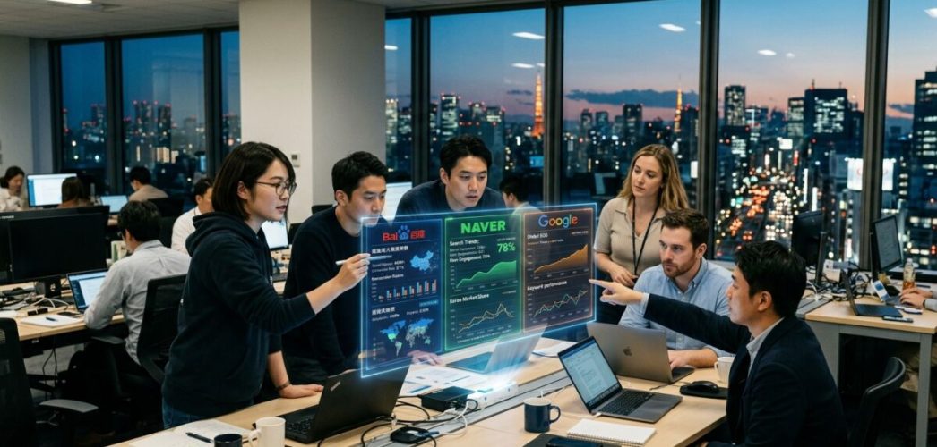 most popular search engines in Asia for international seo